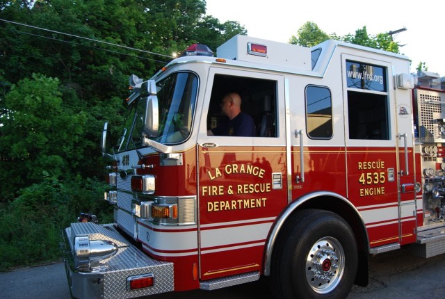 Neal gets drive time on the Big Boy Truck!